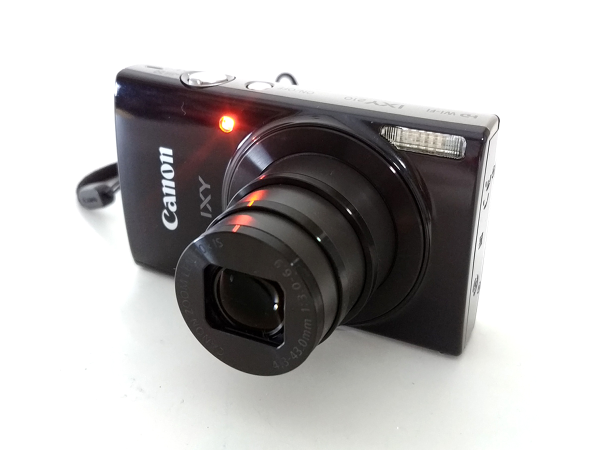 動作品 】 キャノン コンパクトデジタルカメラ CANON IXY 210 (BK 