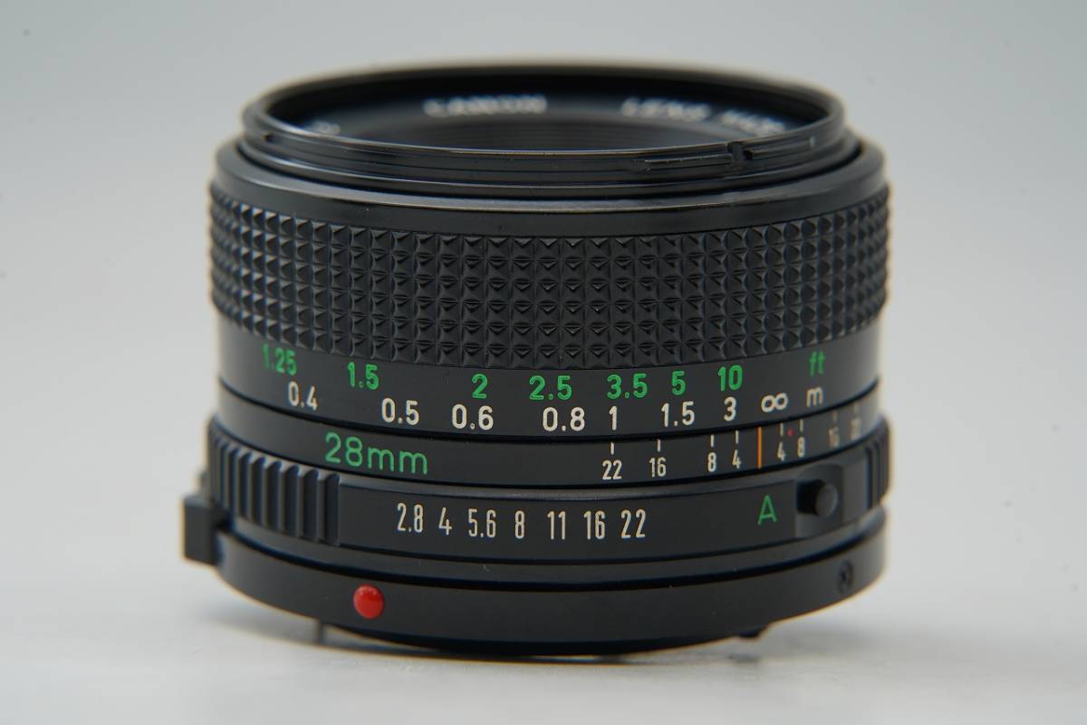 良品 】 キャノン CANON NEW FD 28mm f2.8 MF レンズ #4086 FD Canon