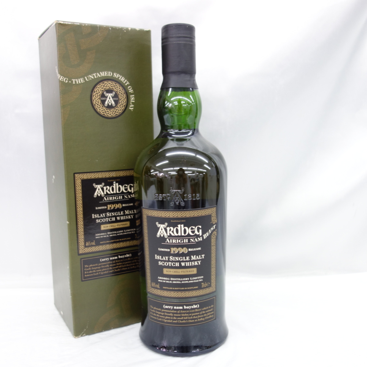  未開栓 ARDBEG アードベッグ アリー ナム ビースト 1990-2008 アイラ シングルモルト ウイスキー 700ml 46% 箱あり 11000023(アイラ)｜売買されたオークション情報、yahooの商品情報をアーカイブ公開 - シングルモルト