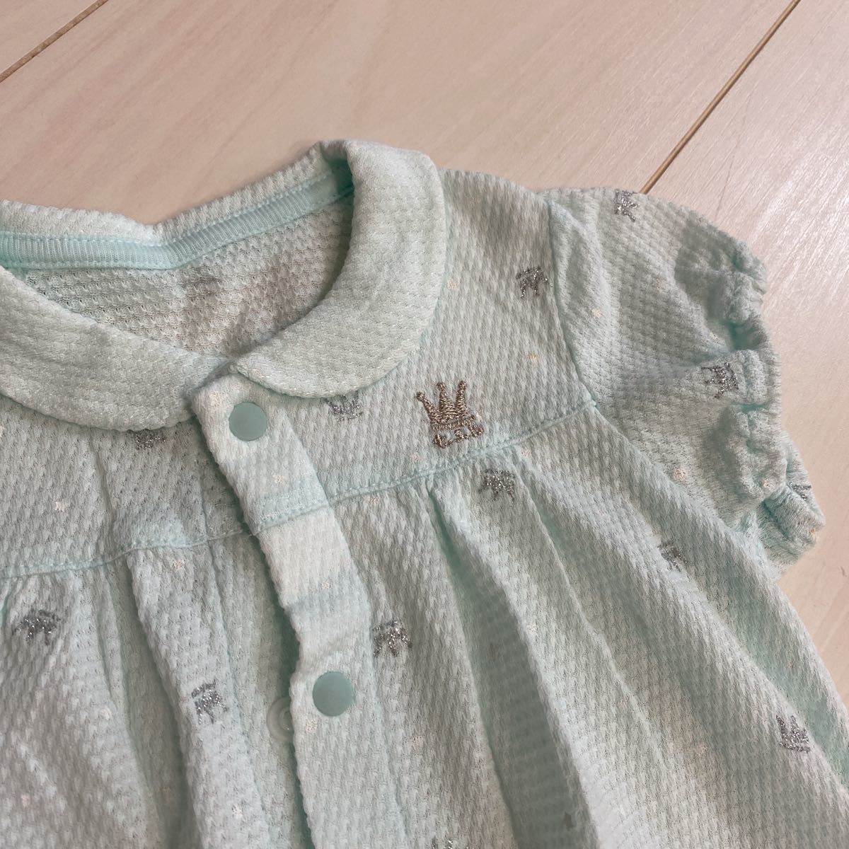 新生児 ショートオール 50 60サイズ 半袖ロンパース ベビー 子供服 西松屋 60 64cm 以下 売買されたオークション情報 Yahooの商品情報をアーカイブ公開 オークファン Aucfan Com