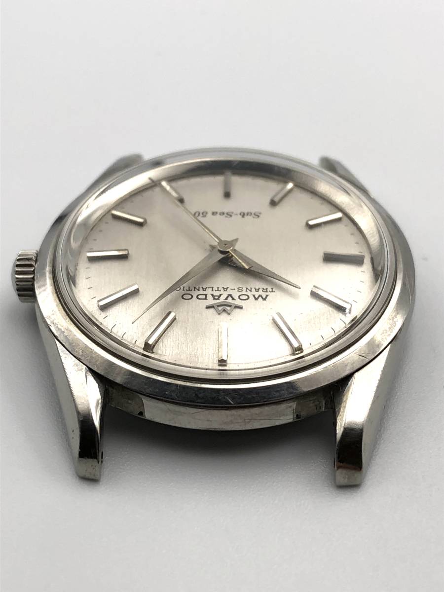 MOVADO TRANS ATLANTIC SUB SEA 50 モバド ノンデイト メンズ 手巻き 