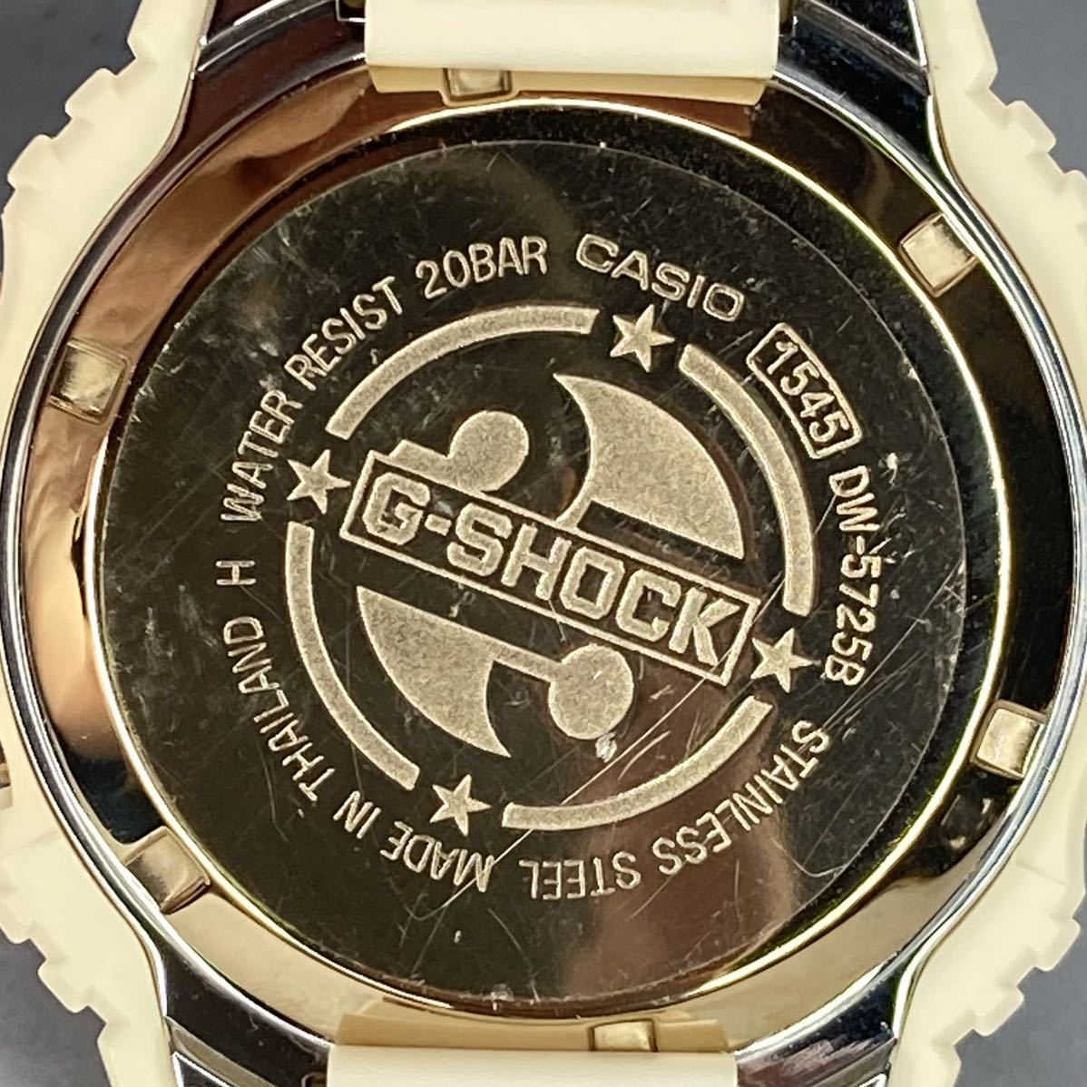 極美品 CASIO G-SHOCK DW-5725B-7JF 25周年記念限定 ライジング 
