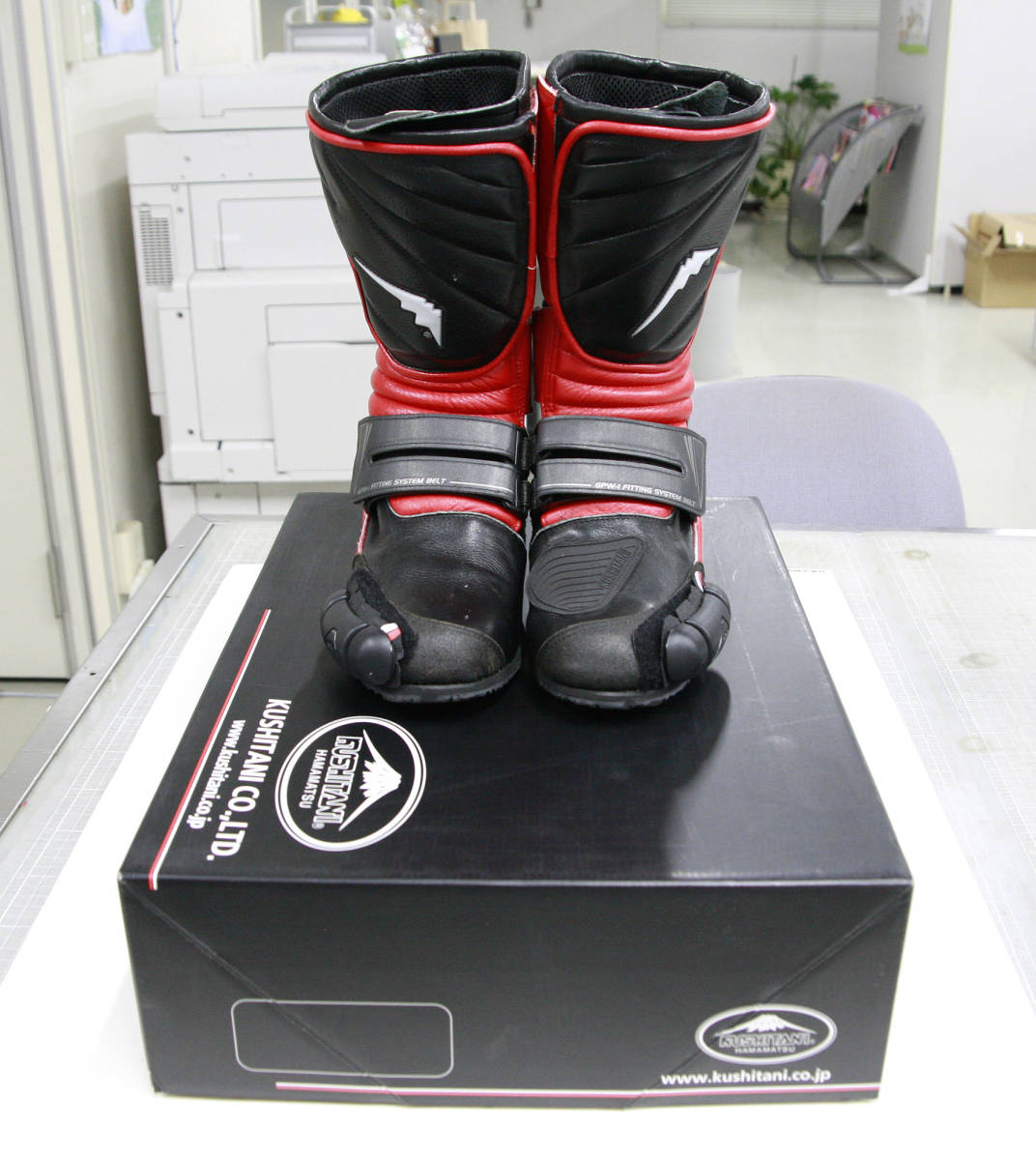 クシタニレーシングブーツ K-4515R GPW BOOTS カラーオーダー品(26.0cm