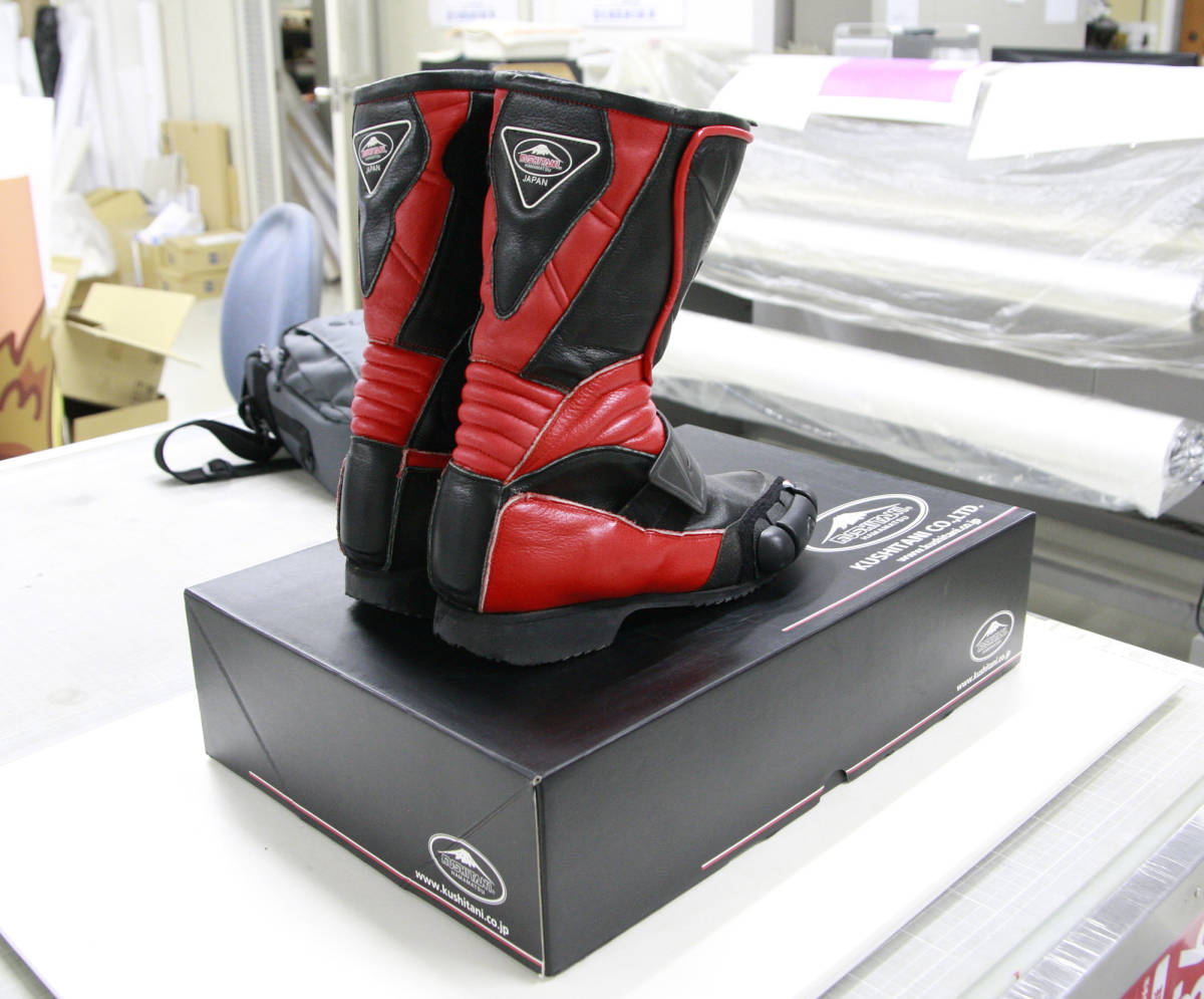 クシタニレーシングブーツ K-4515R GPW BOOTS カラーオーダー品(26.0cm