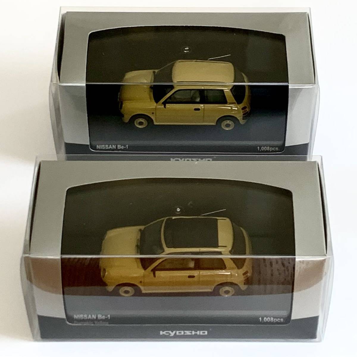 1/43 京商 日産Be-1 パンプキンイエロー 1/43 Kyosho 京商 NISSAN 日産