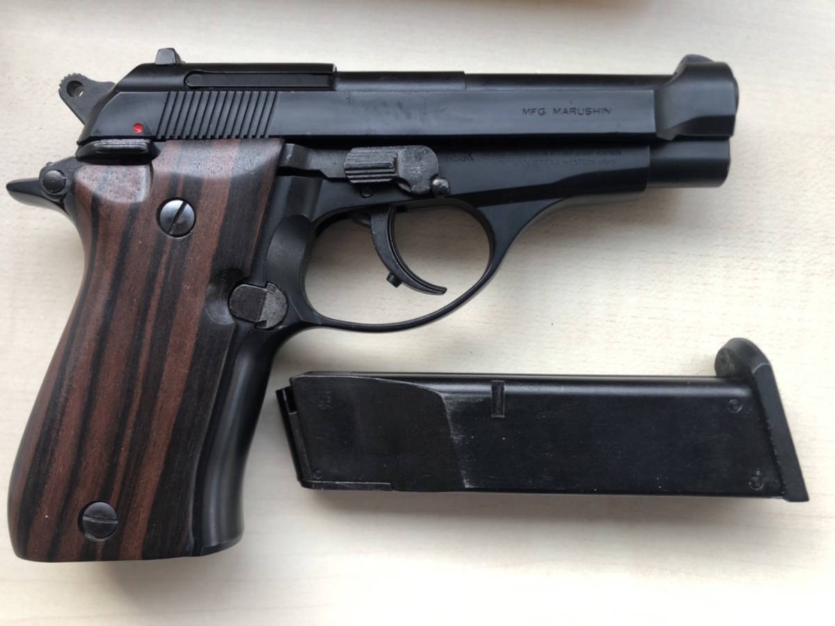 【動作確認済み】ガスガン マルシン ベレッタ スーパーソニックバレル ASGK ○BERETTA M84 MAXI/ガスガン ベレッタM84マキシ/SSB 可変スーパー