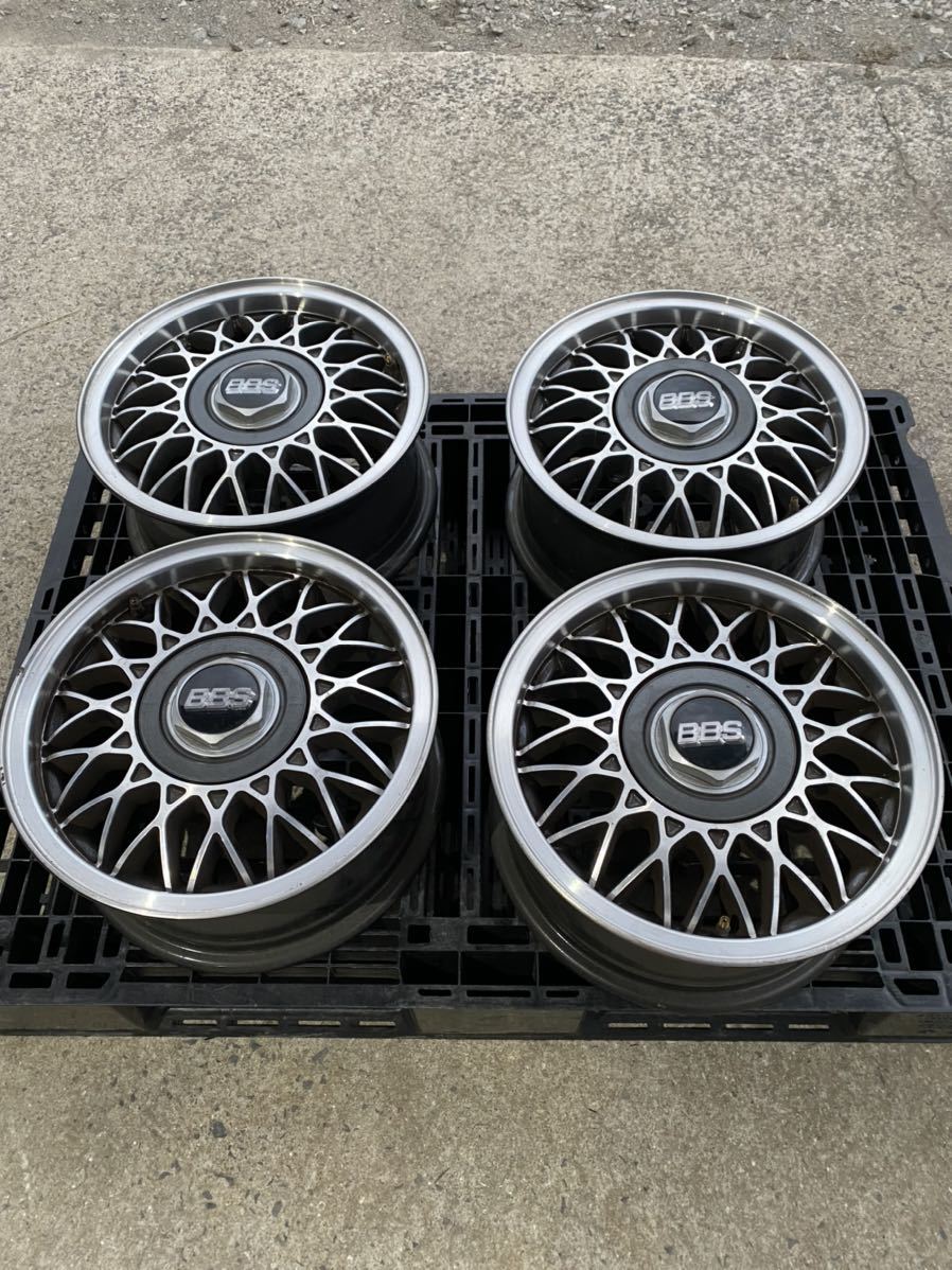 BBS 旧車 アルミホイール 14インチ×6J off＋38 4本セット 中古品 