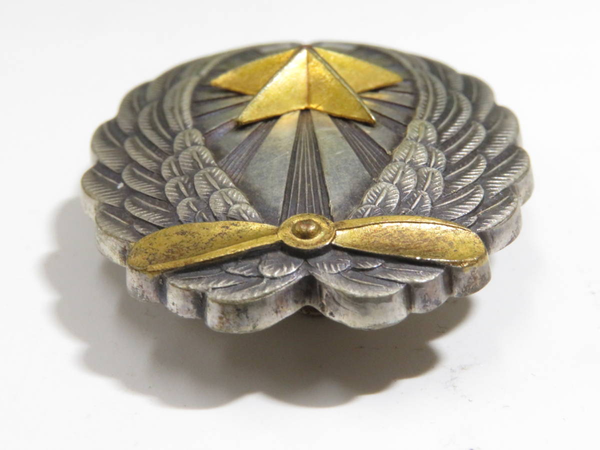06940 405-005 将校用 徽章 木箱 大日本帝国 陸軍 飛行学校 航空兵 