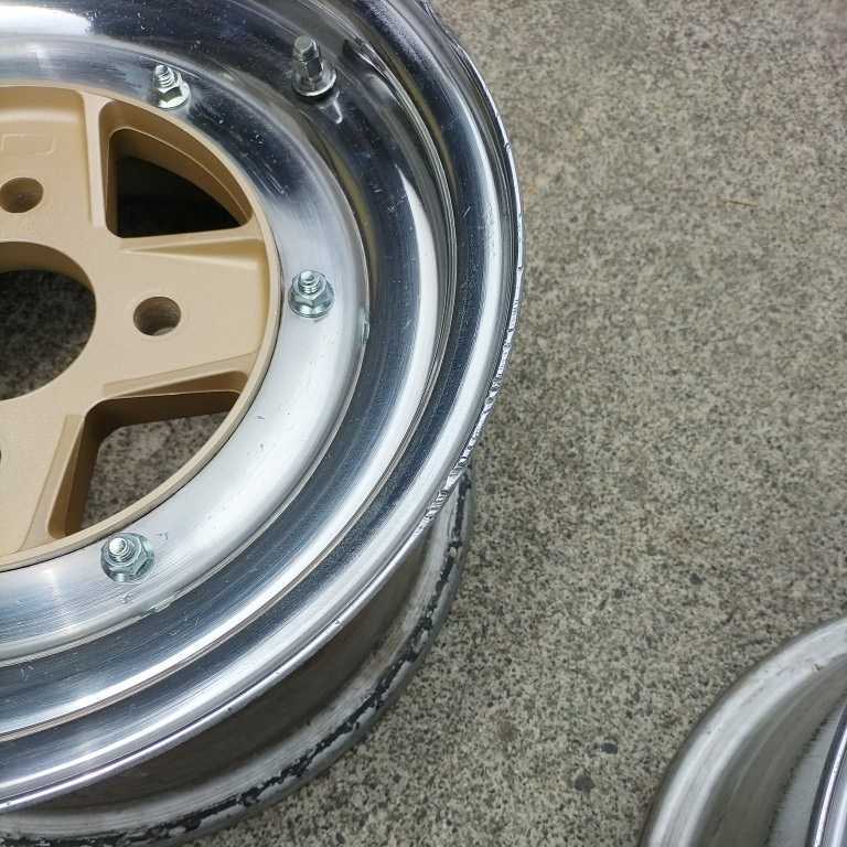 深リム 旧車 当時物 SSR MK-2 スピードスター ワーク2 14インチ 7.5J-6