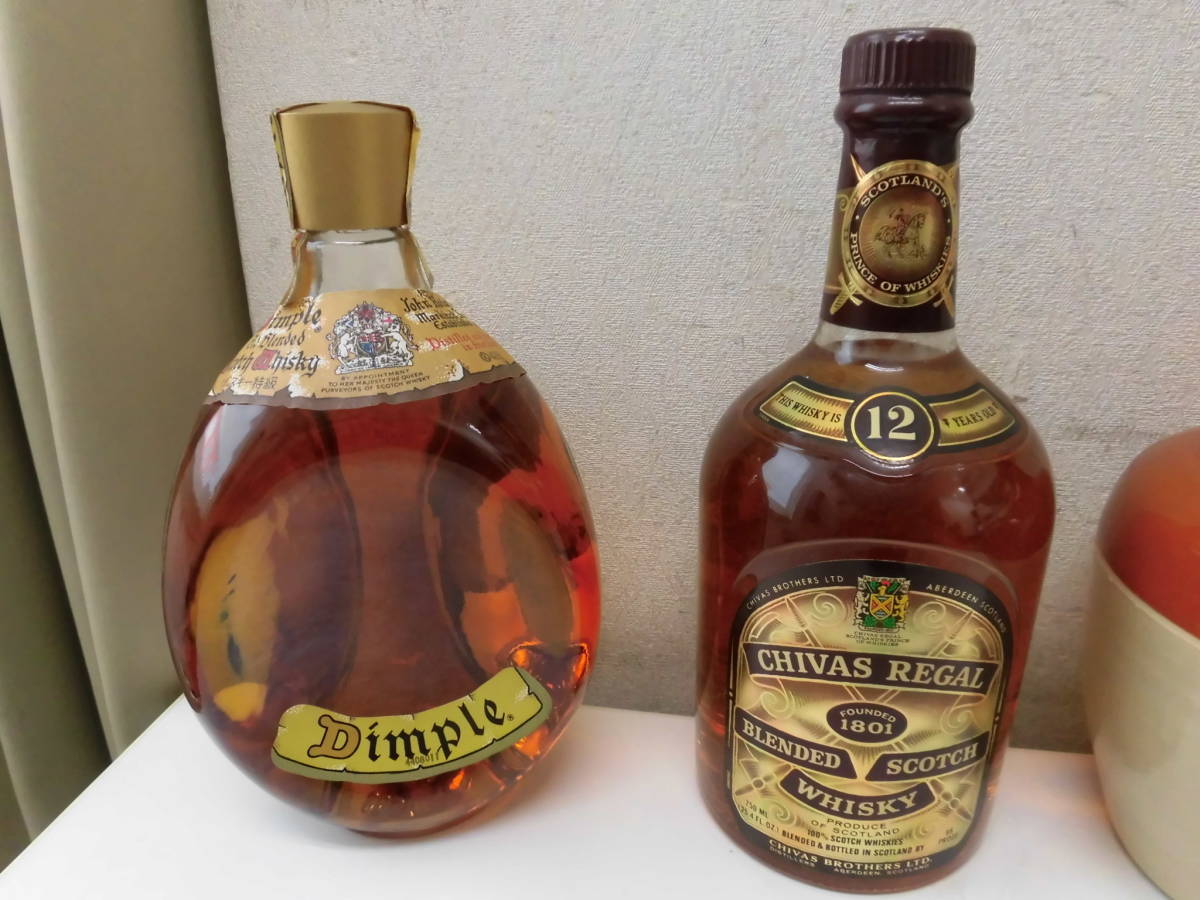 洋酒 7本セット ブランデー ウイスキー ナポレオン 古酒 まとめ売り 箱