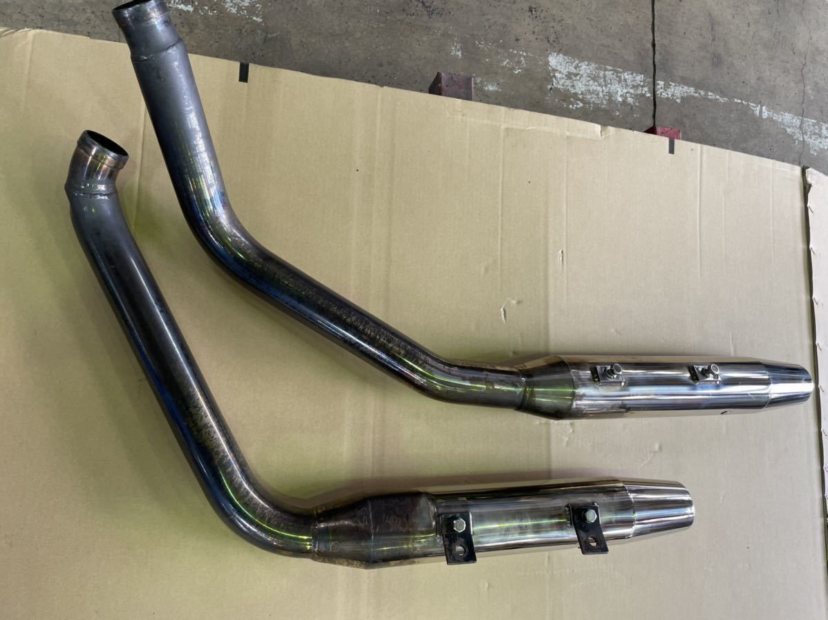 サンダンス ボマーマフラー ハーレー FXD EVO エボ BT ビッグツイン