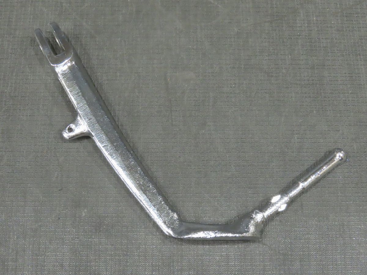 1974年 GT550 サイドスタンド メッキ加工品060 GT550-D-028(検 GT380