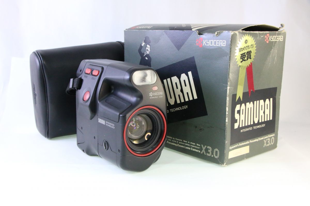 動作保証・点検済】良品☆京セラ KYOCERA SAMURAI X3.0 25-75mm F3.5