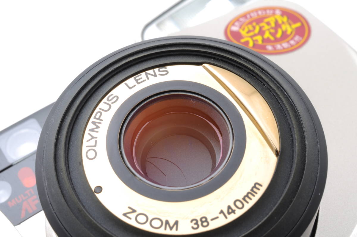 動作品 オリンパス OLYMPUS ミュー μ [mju:] 140VF ケース リモコン付