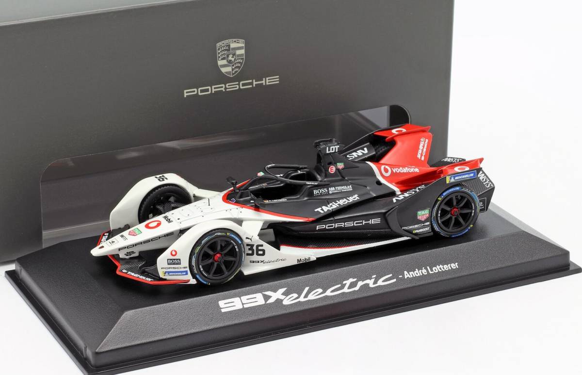 1:43 ポルシェ 99X electric フォーミュラE 2019/20 A.ロッテラー #36 Porsche特注