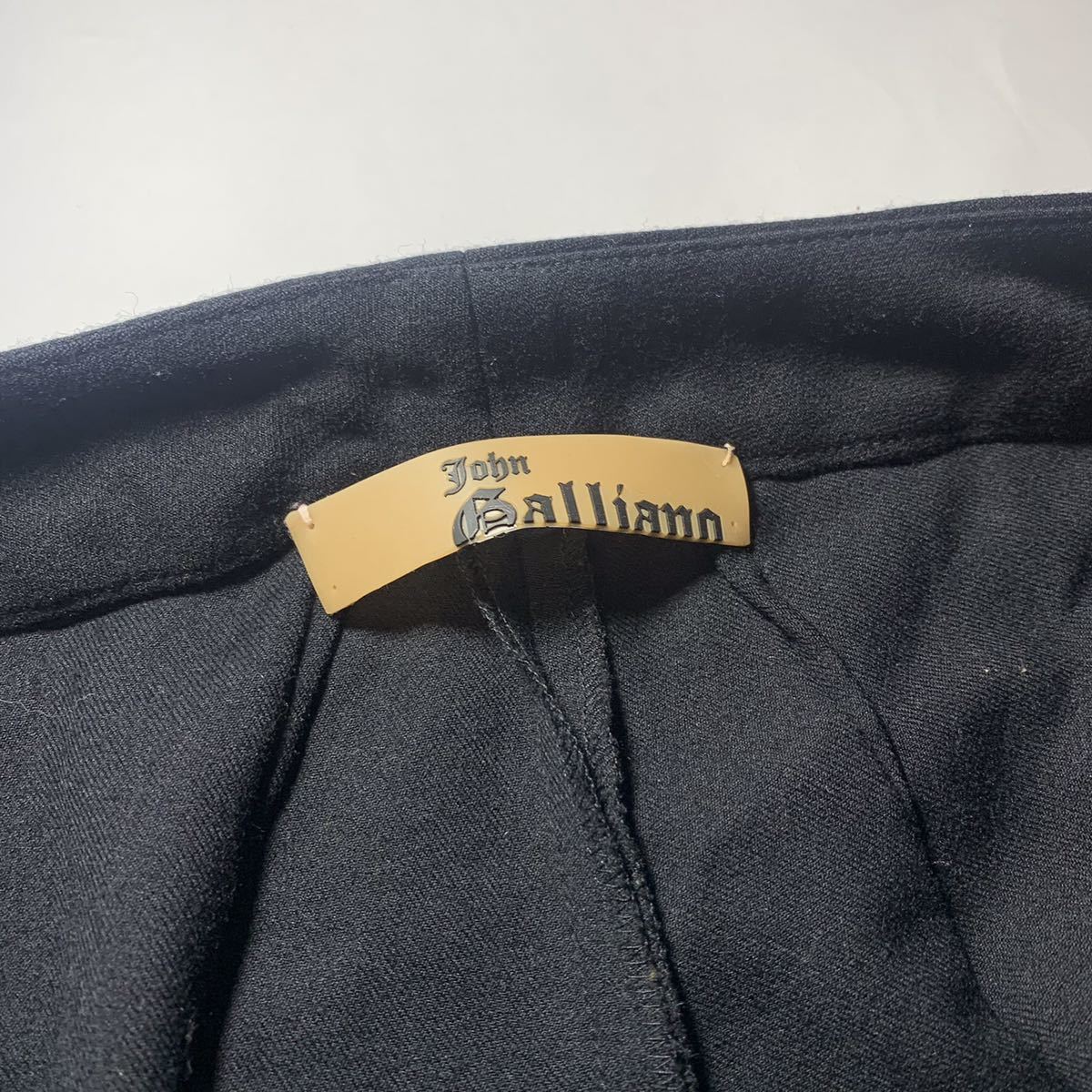 02AW john galliano 刺繍 フレアパンツ ジョンガリアーノ flare pants