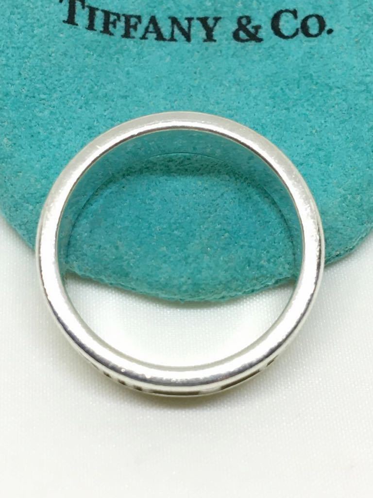 TIFFANY シルバー 刻印入り アトラスリング 2003 希少20号 美品