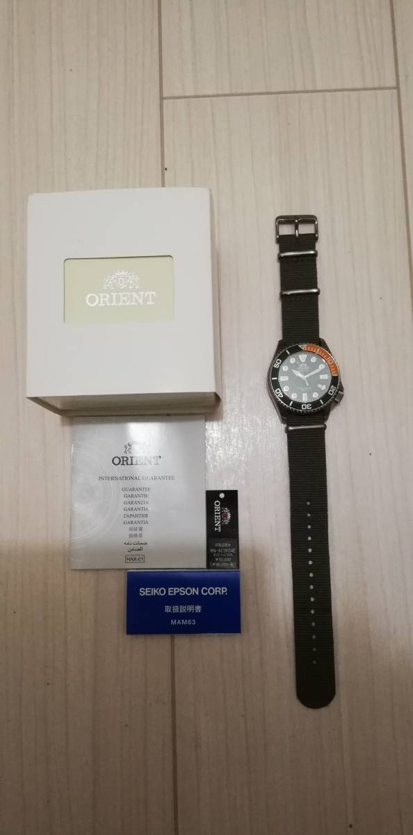 ORIENT オリエント RN-AC0K04E ダイバーウォッチ 自動巻き ORIENT 