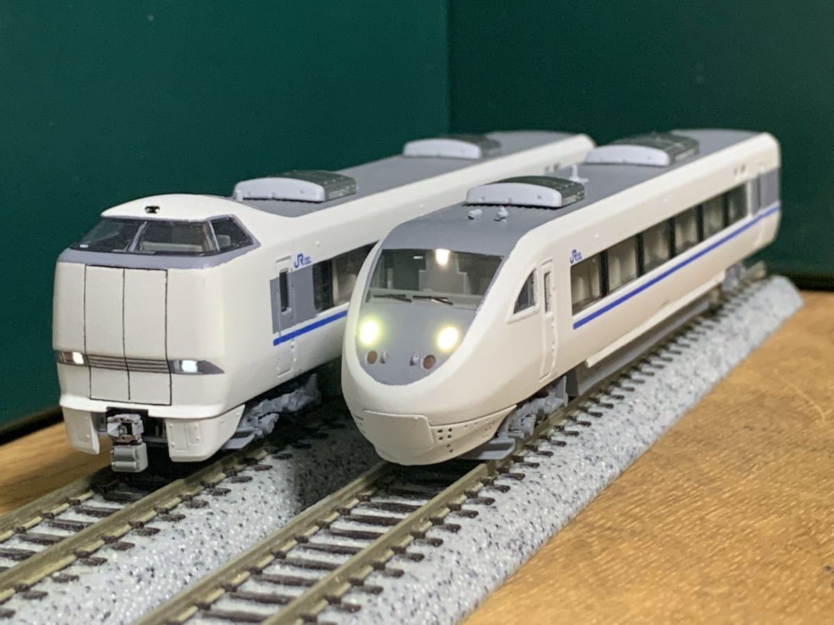 Kato製品加工品 681系 1000番台 量産先行車 近キトw01編成 特製完成品 特急形電車 売買されたオークション情報 Yahooの商品情報をアーカイブ公開 オークファン Aucfan Com