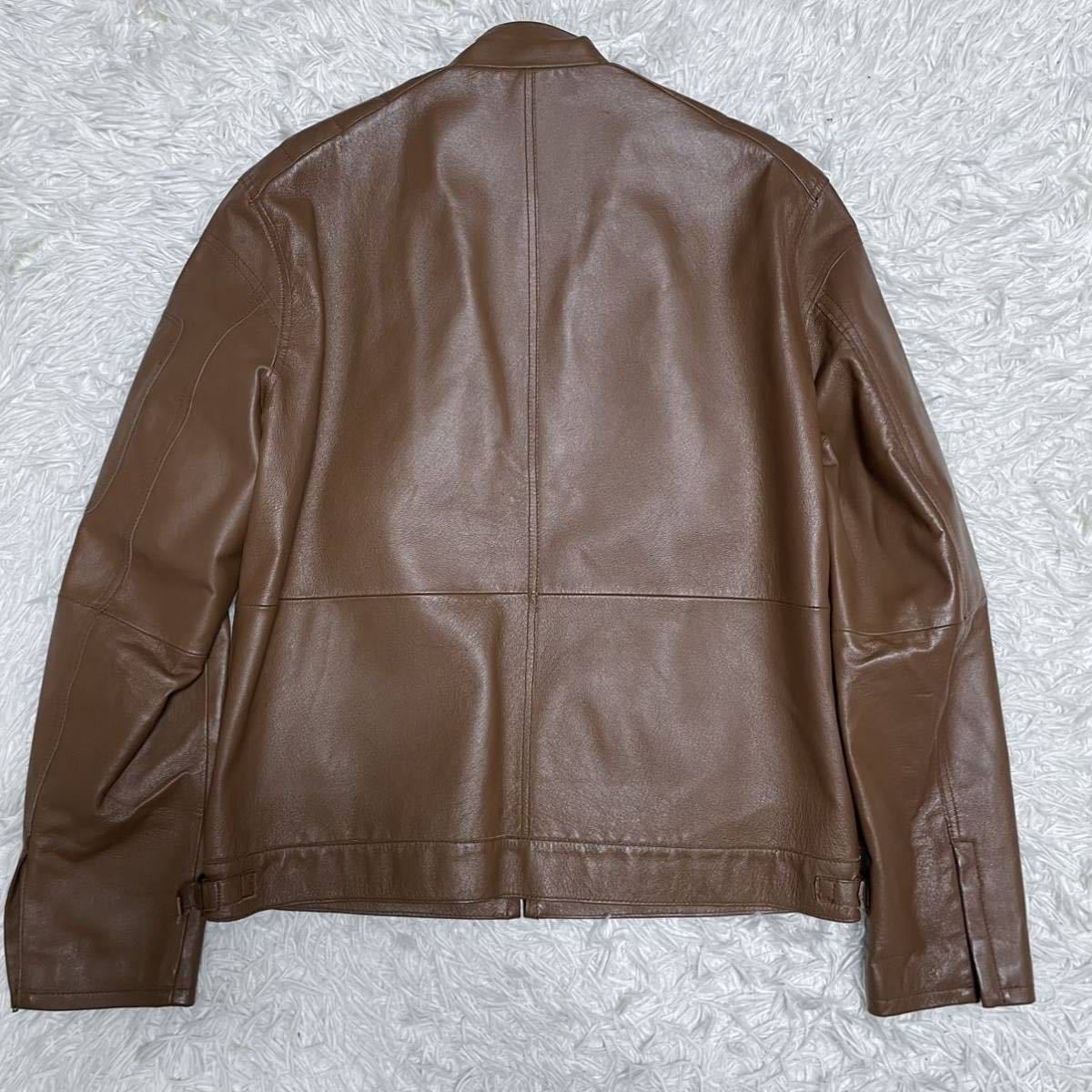 漂う高級感】美品 コムサイズム COMME CA ISM 革ジャン ライダース 