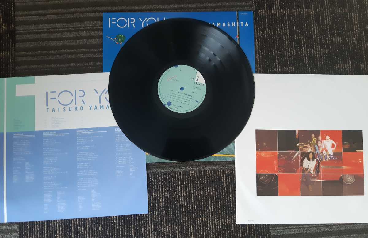 送料無料 LP 山下達郎 FOR YOU CITY POP 和モノ TATSURO YAMASHITA