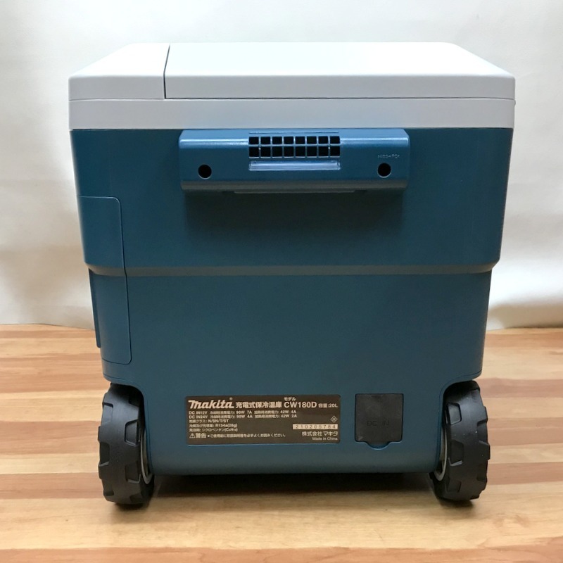 マキタ 充電式保冷温庫 CW180DZ 20L クーラーボックス キャスター付き
