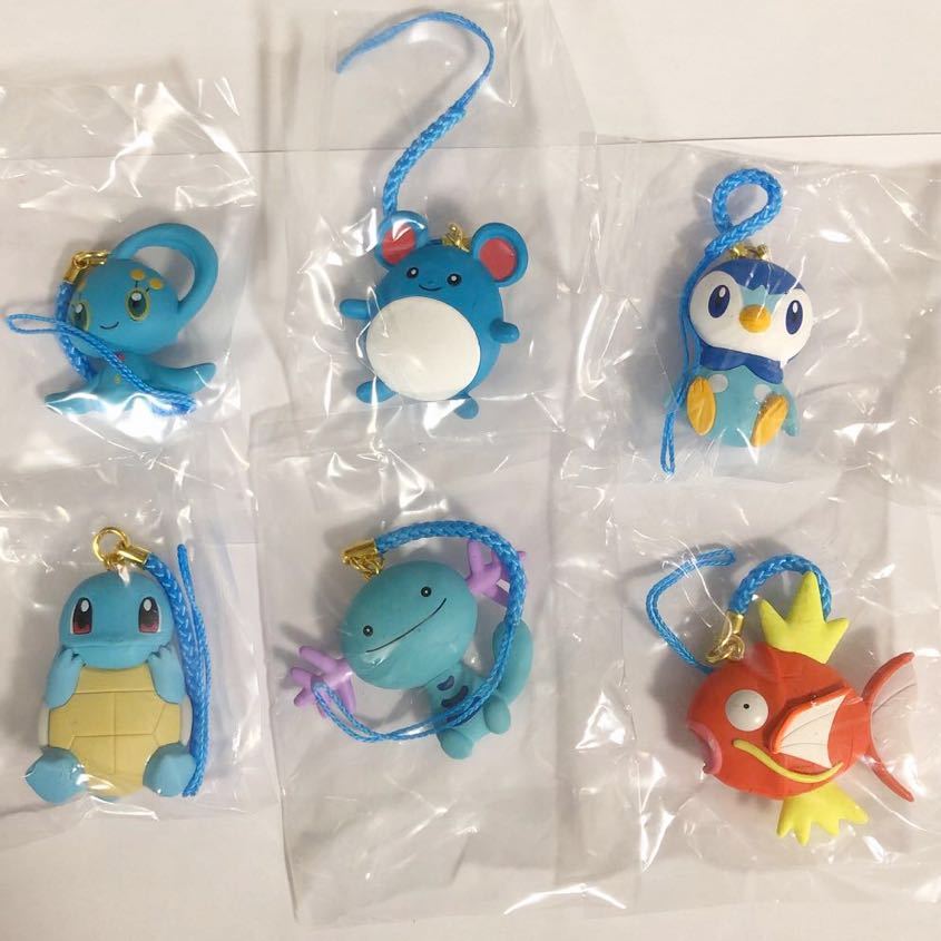 ポケモン ぺたんこマスコット 200円ガチャ 全6種 コイキング