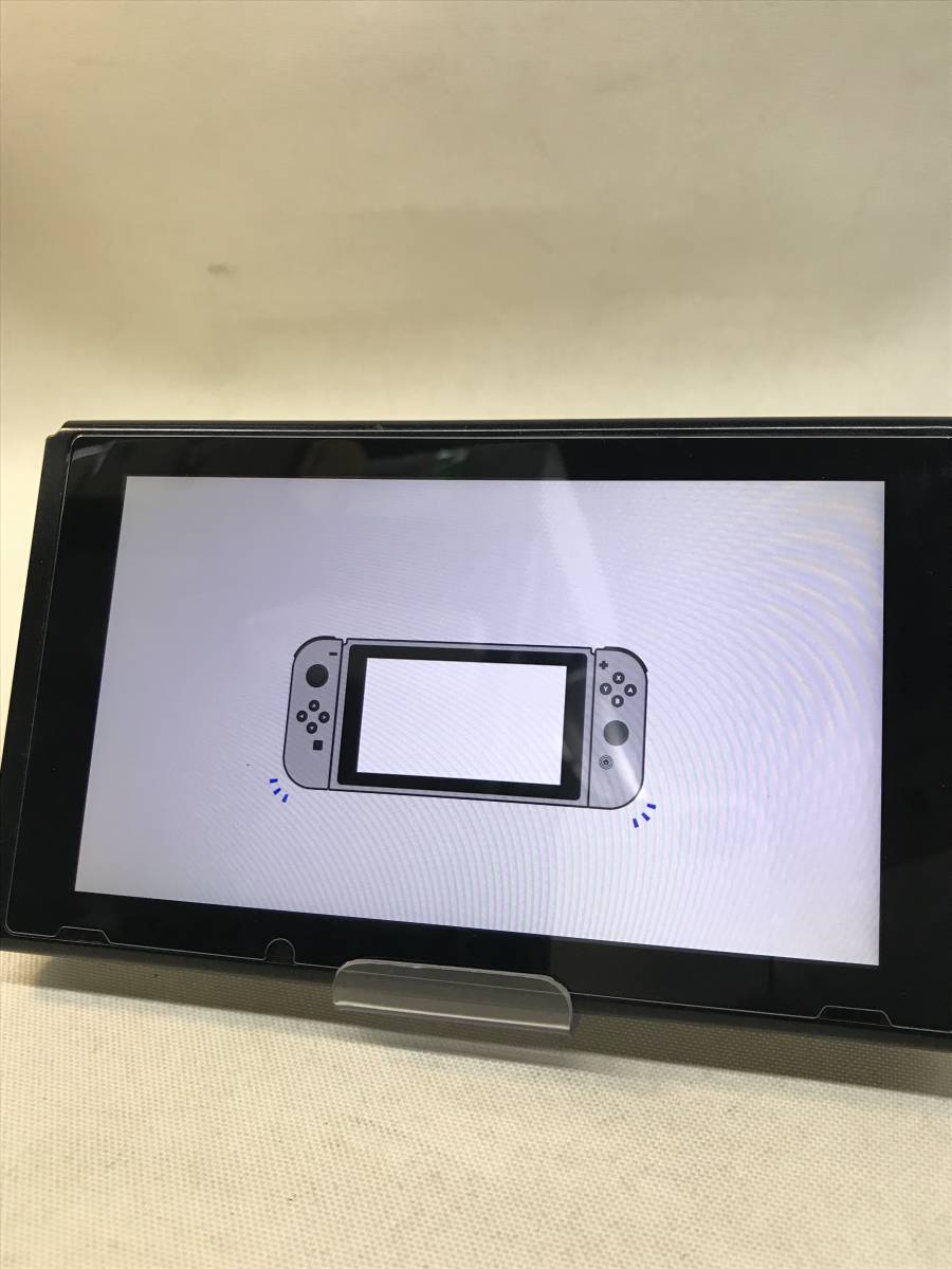 S-2-67 任天堂スイッチ switch 本体のみ 初期化済み 液晶起動確認のみ