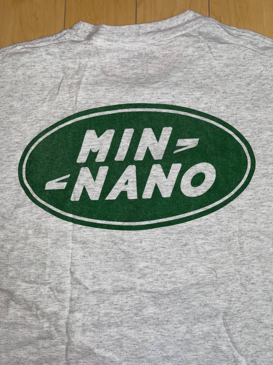 MIN-NANO Vehicle Tee ASH GREY L 