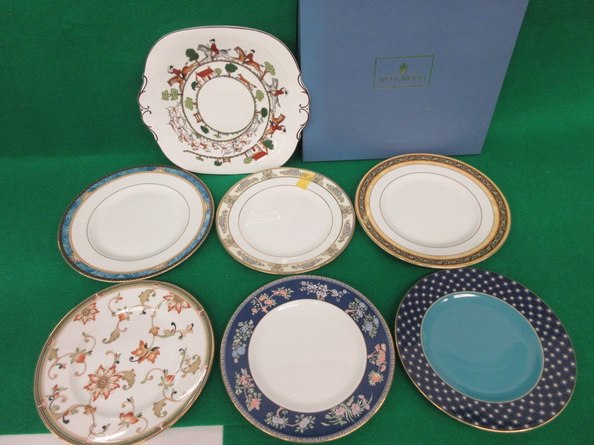  1円 おたからや H0512-13 ウェッジウッド プレート 皿 7枚セット(ウェッジウッド)｜売買されたオークション情報、yahooの商品情報をアーカイブ公開 - オークファン ウェッジウッド