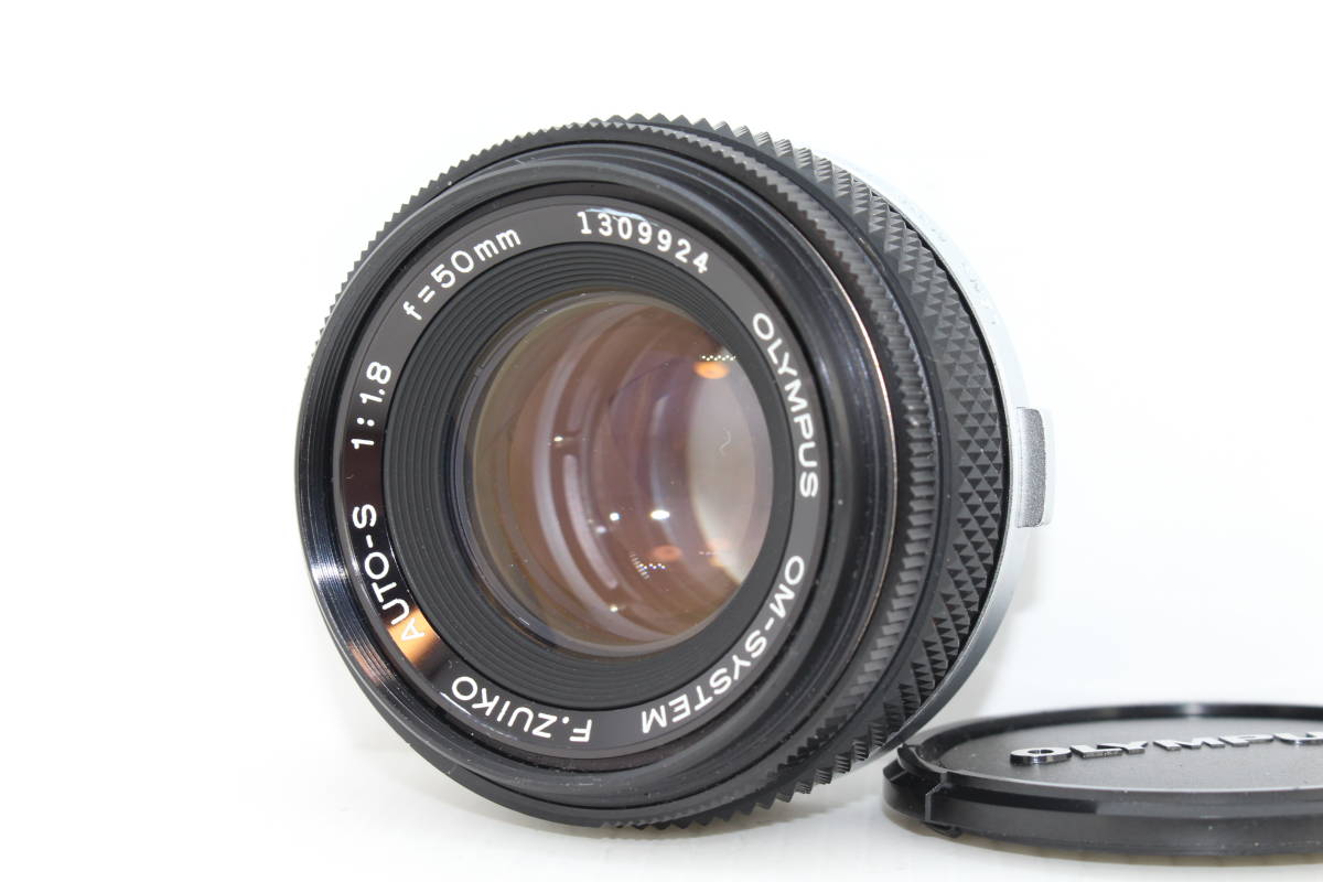 極美品　Olympus F.Zuiko AUTO-S 50mm f/1.8 ☆極上品☆オリンパス OLYMPUS F.ZUIKO AUTO-S 50mm F1.8☆ ＃1394