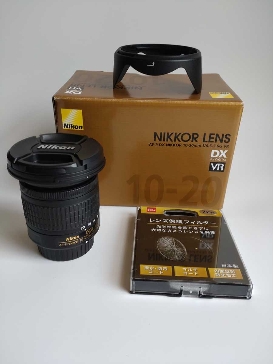 DX AF-P 10-20mm NIKKOR VR f⁄4.5-5.6G Nikon ニコン | F4.5-5.6G Lens