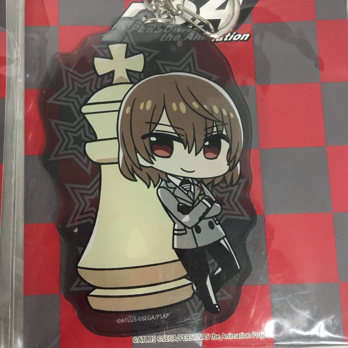 ○未開封 雨宮蓮 明智吾郎 デフォルメver. アクリルチャーム 2点セット 