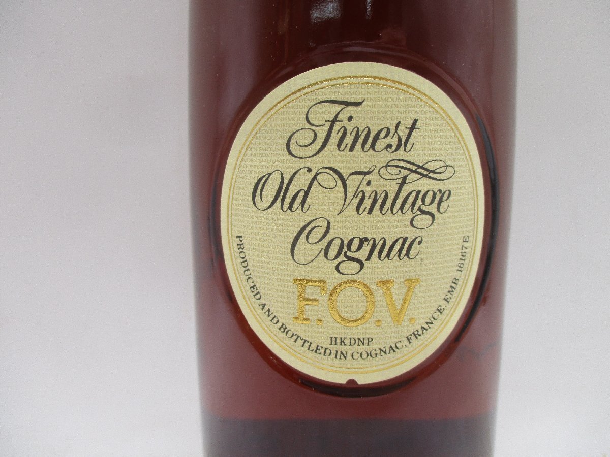 同梱OK商品】FOV Finest Old Vintage Cognac ファイネスト オールド