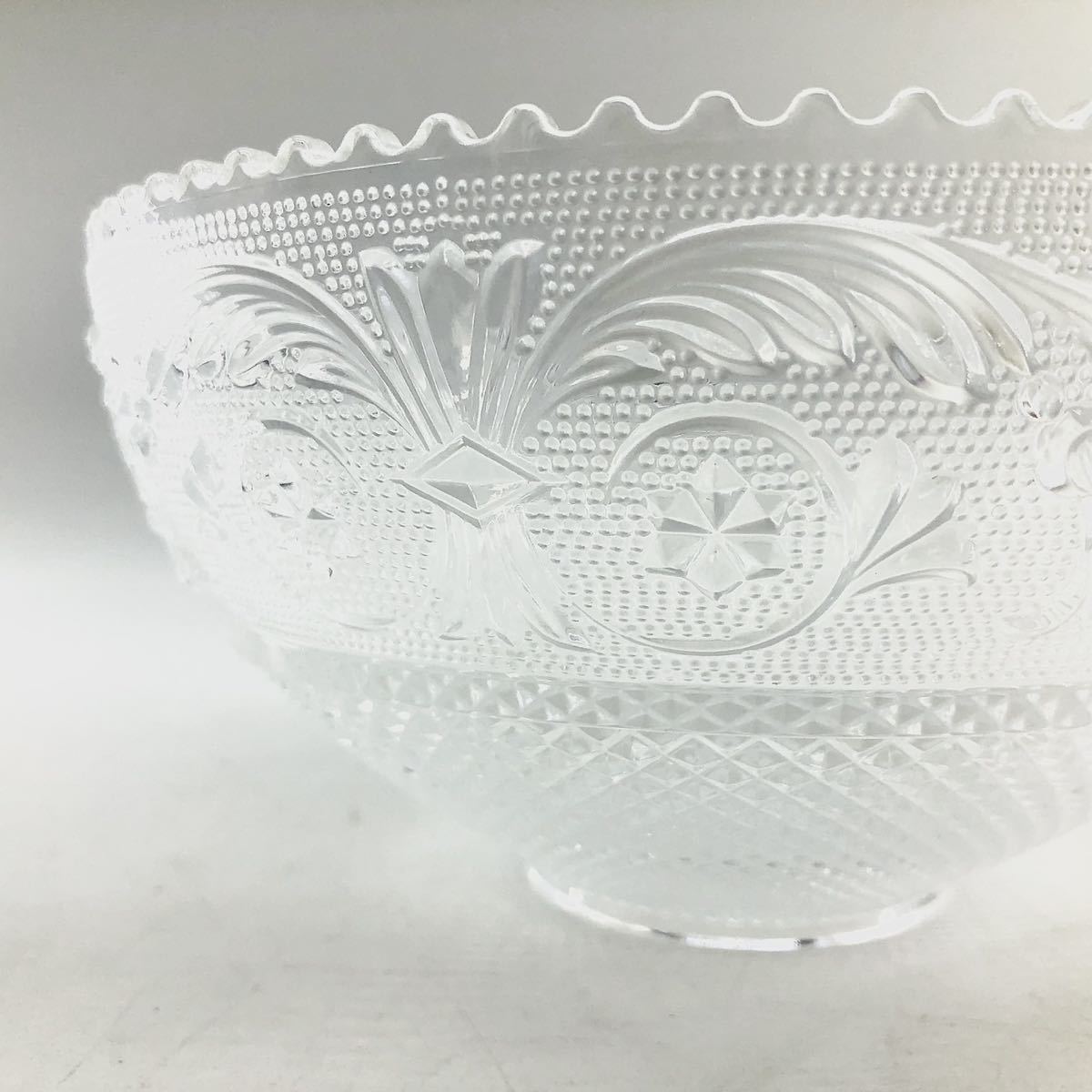 バカラ☆ボウル】B-887 Baccarat 箱付き 食器 サラダボール クリスタル