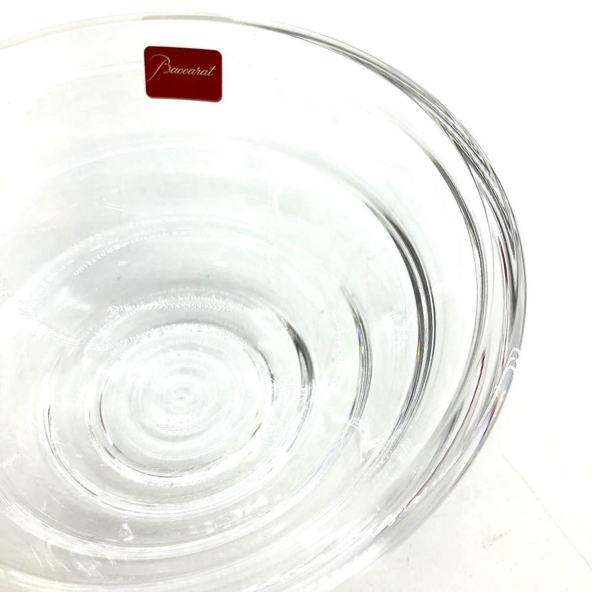 バカラ☆ボウル】B-887 Baccarat 箱付き 食器 サラダボール クリスタル