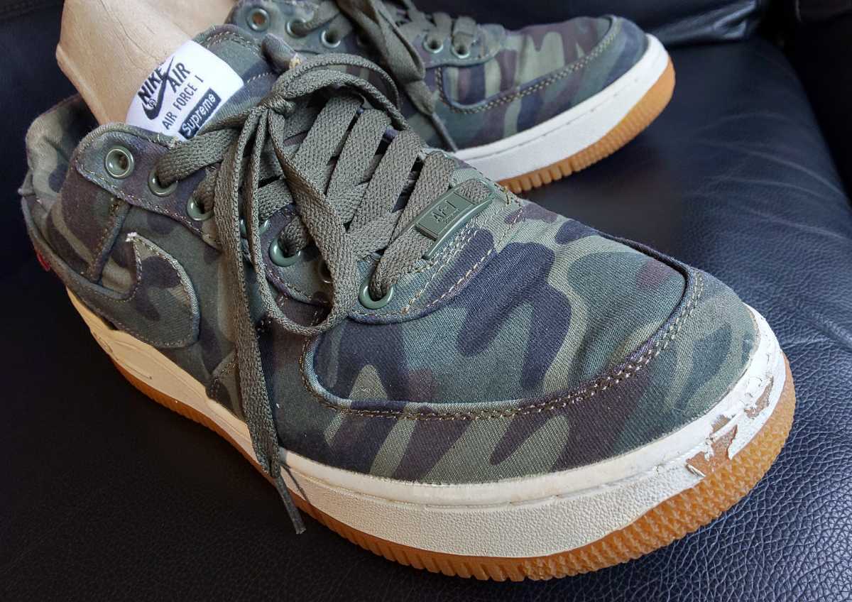 ナイキ エアフォース1 NIKE AIR FORCE 1 LOW PREMIUM シュプリーム 