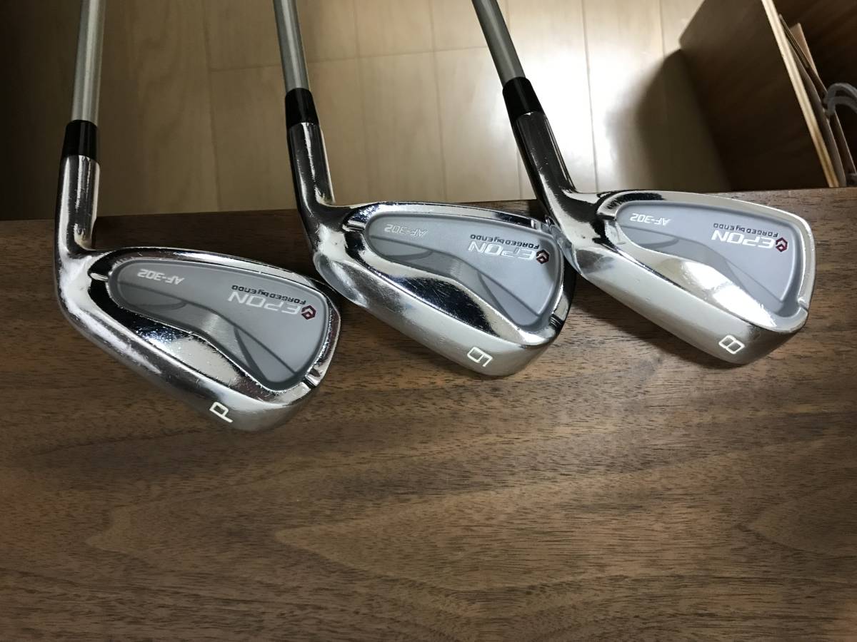 2026年最新Yahoo!オークション -epon af-302の中古品・新品・未使用 エポンゴルフ 中古 アイアンセット ＥＰＯＮ ＡＦ－３０２ 中古クラブ AF-302 アイアン エポンアイアン、AF302 公式通販 af－302の通販 Epon ゴルフクラブ試打