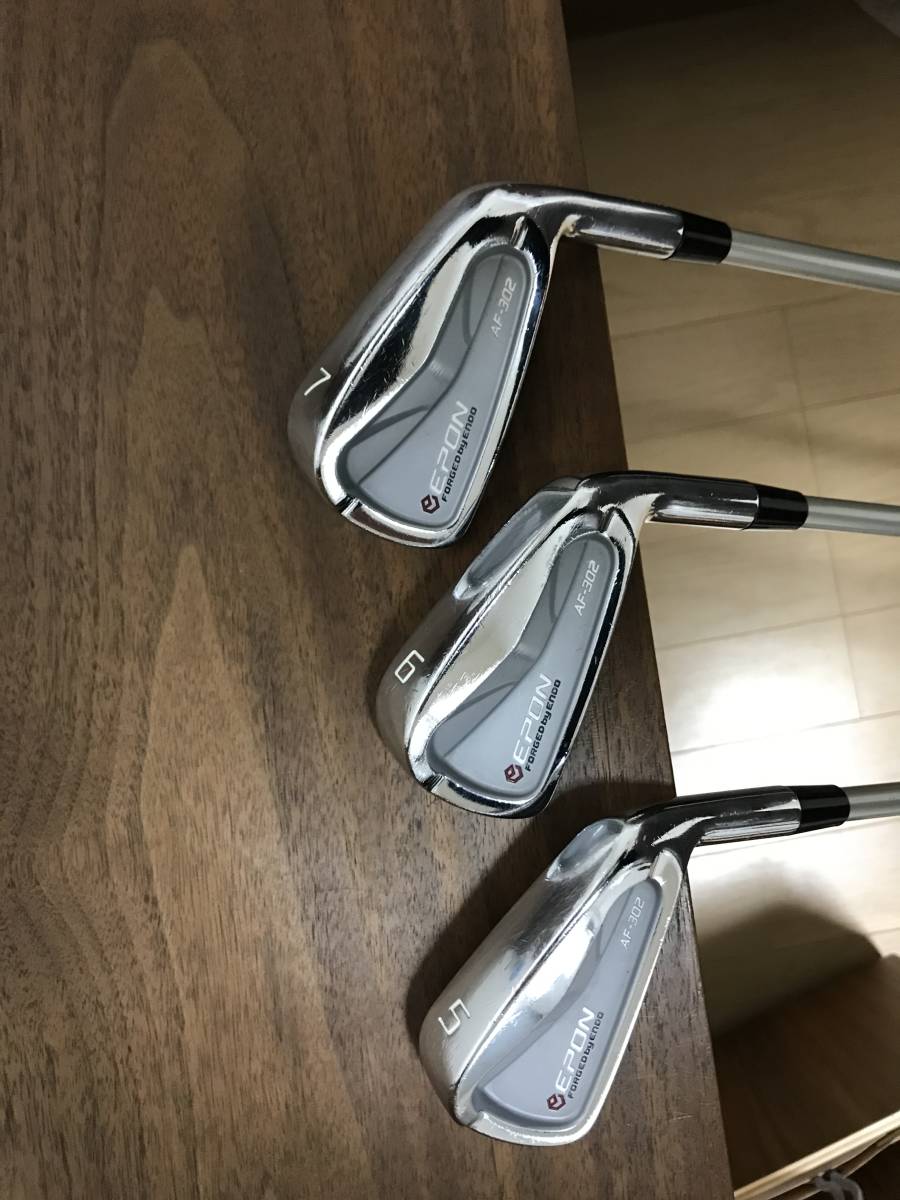 2026年最新Yahoo!オークション -epon af-302の中古品・新品・未使用 エポンゴルフ 中古 アイアンセット ＥＰＯＮ ＡＦ－３０２ 中古クラブ AF-302 アイアン エポンアイアン、AF302 公式通販 af－302の通販 Epon ゴルフクラブ試打