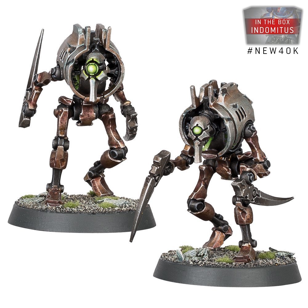クリプトスロール 2体 ウォーハンマー 40k ネクロン ばら売り 