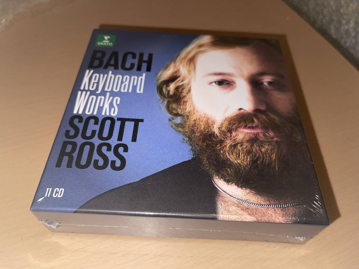 クラシック Bach Keyboard Works Scott Ross 11CD SCOTT ROSS @ 11CD BOX スコット ロス @ 新品 未開封 @ バッハ 鍵盤