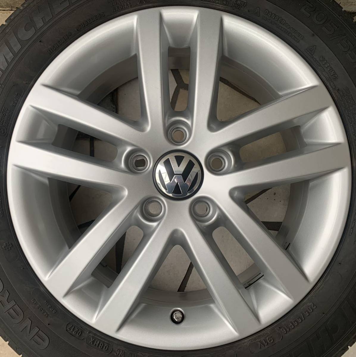 美品】205/55R16インチ VW フォルクスワーゲン 純正ゴルフ,ゴルフ 