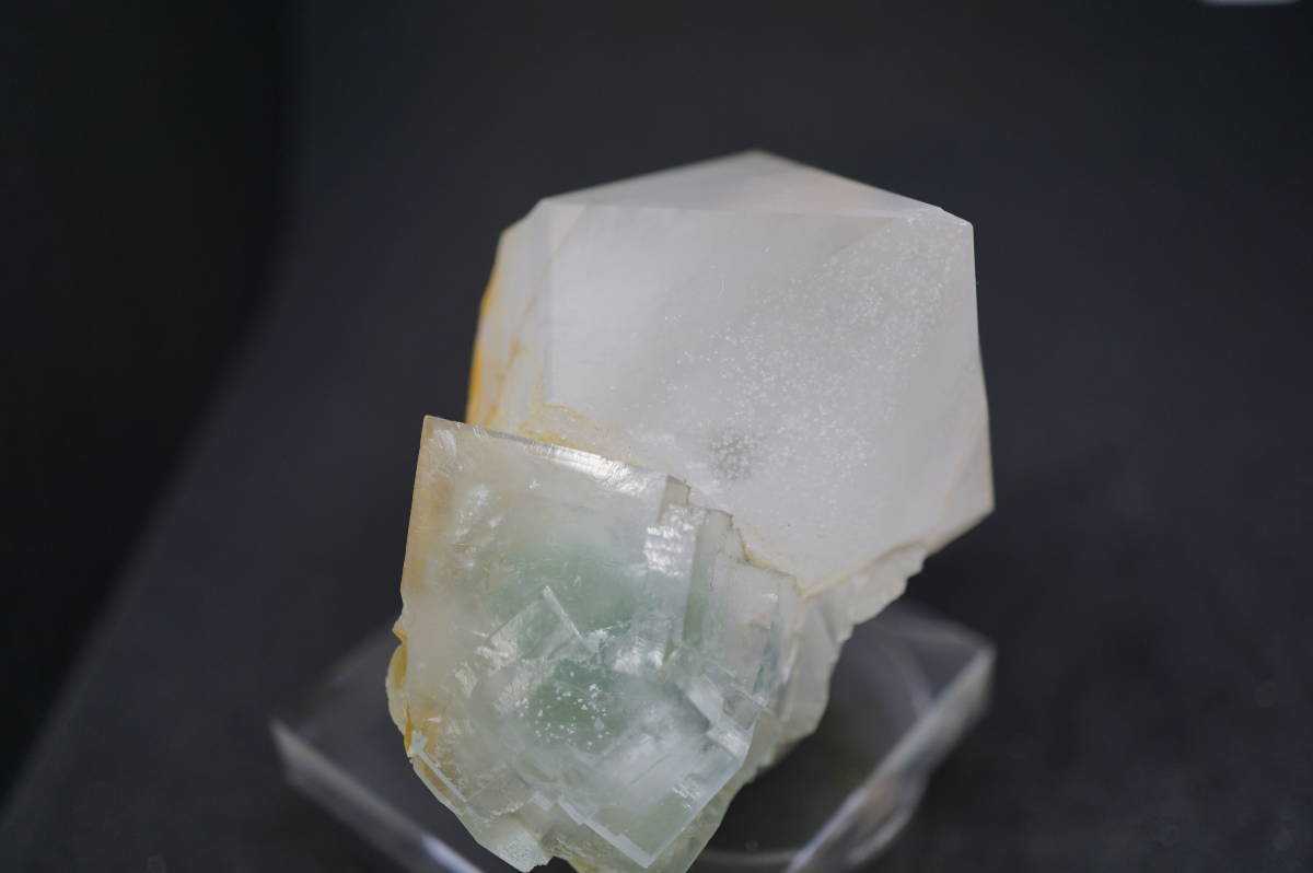Fluorite フローライト フロー - | 〔D435-7〕中国⁄湖南省瑶崗仙鉱山 