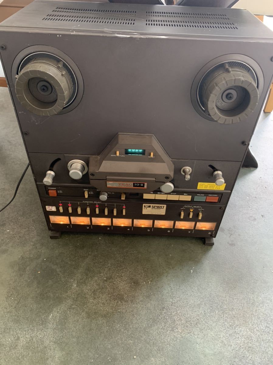 TEAC/ティアック TASCAM/タスカム オープンリールデッキ 型番：33-8 TASCAM TEAC オープンリールデッキ □□TEAC 7号リールテープ1本&frasl;空 オープンリール