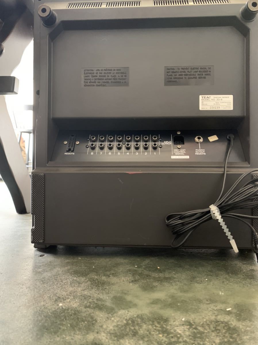 TEAC/ティアック TASCAM/タスカム オープンリールデッキ 型番：33-8 TASCAM TEAC オープンリールデッキ □□TEAC 7号リールテープ1本&frasl;空 オープンリール