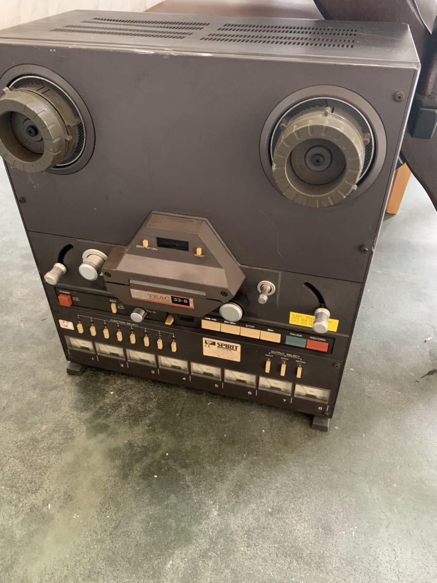 TEAC/ティアック TASCAM/タスカム オープンリールデッキ 型番：33-8 TASCAM TEAC オープンリールデッキ □□TEAC 7号リールテープ1本&frasl;空 オープンリール