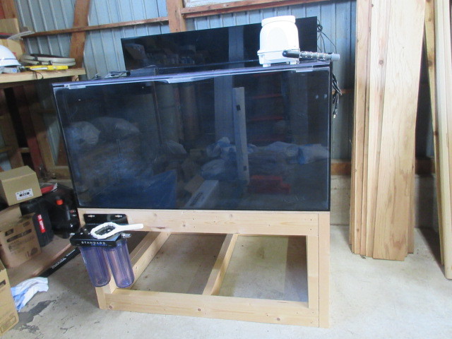 4面ブラック 1200×900×600 水槽 水槽台 上部濾過 ライト レーシー450