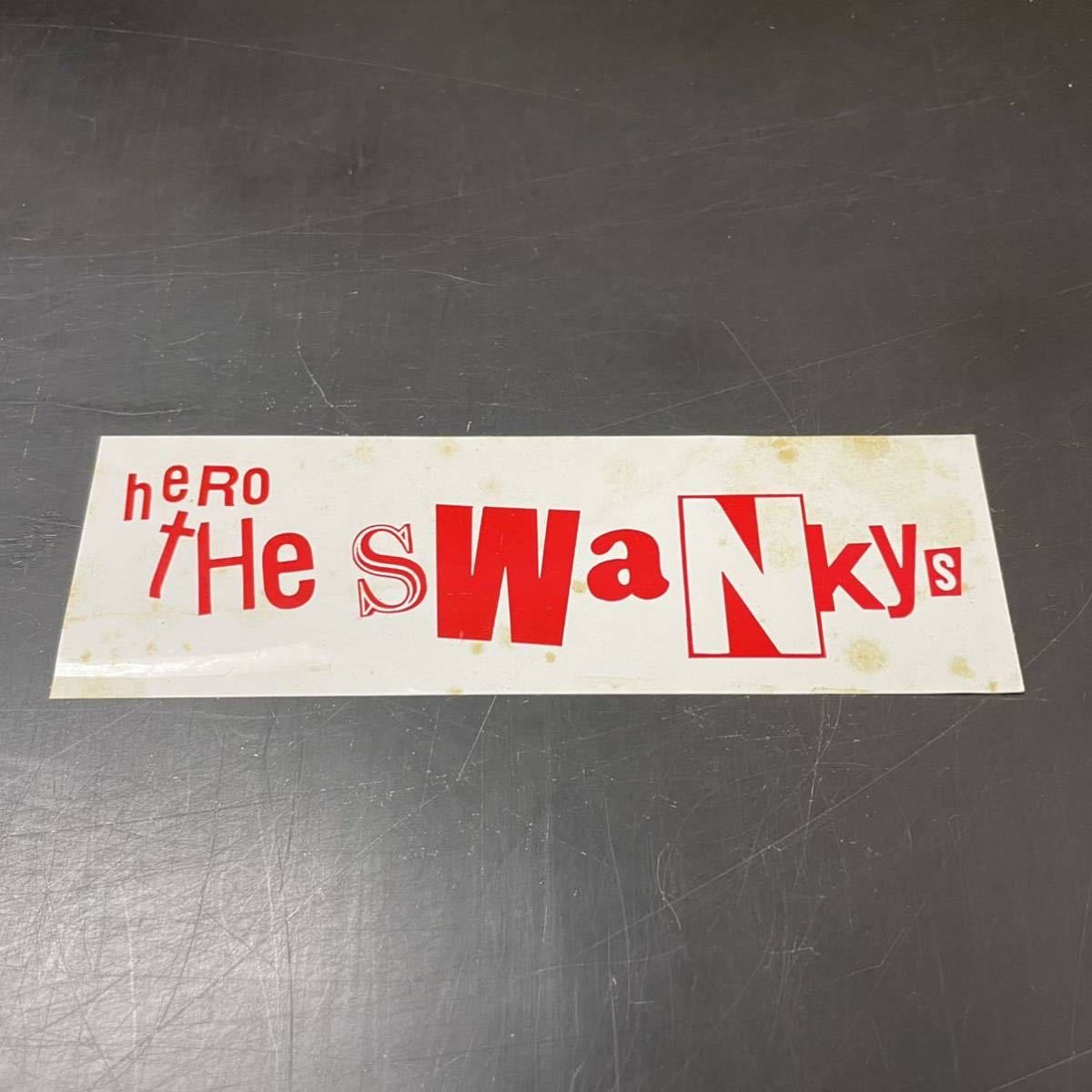 ☆LP☆ステッカー付☆希少☆THE SWANKYS NEVER CAN EAT SWANK DINNER