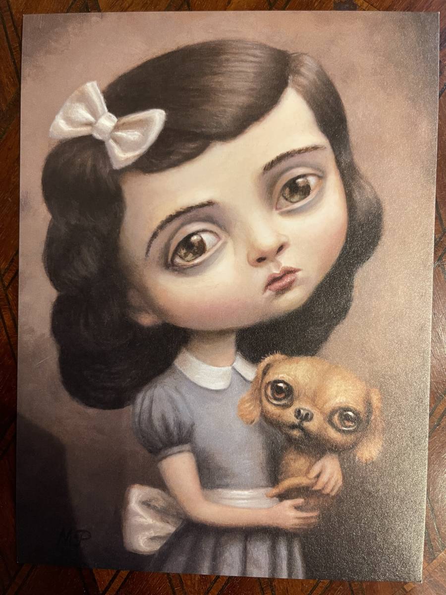 Marion Peck マリオンペック 個展案内カード マークライデン Mark Ryden 村上隆 奈良美智 シルクスクリーン 売買されたオークション情報 Yahooの商品情報をアーカイブ公開 オークファン Aucfan Com