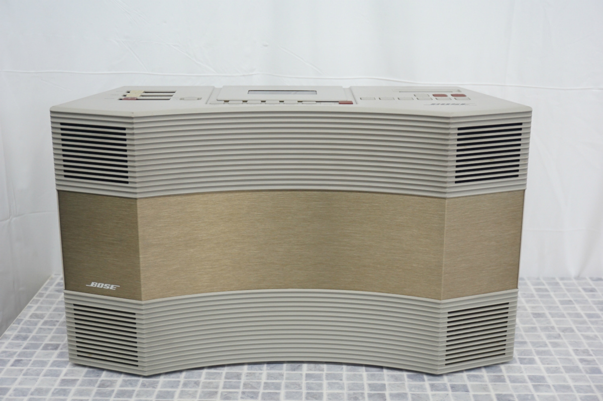 SK] BOSE ボーズ AW-1 ACOUSTIC WAVE ラジカセ ケース付き □a509714